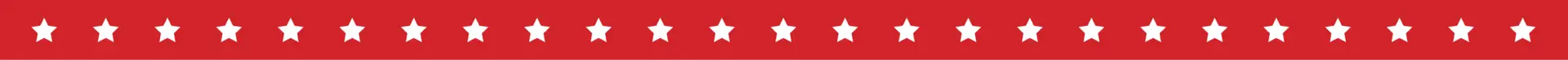 white stars on long horizontal red ribbon