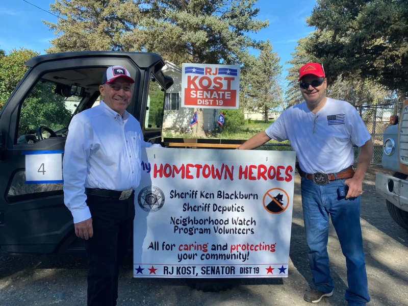 RJ Kost honoring local heroes and volunteers with community appreciation signage